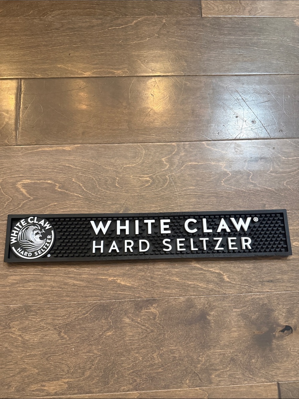 NEW White Claw Hard Seltzer Rubber Bar Mat